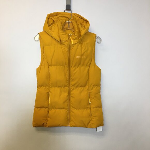 Mountain Warehouse Woman's Hooded Puffer Vest - Size 4 - Pre-Owned - L4JA8N - Picture 1 of 11